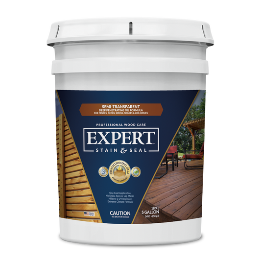 Semi-Transparent Wood Stain & Sealer - Stain & Seal Experts Store