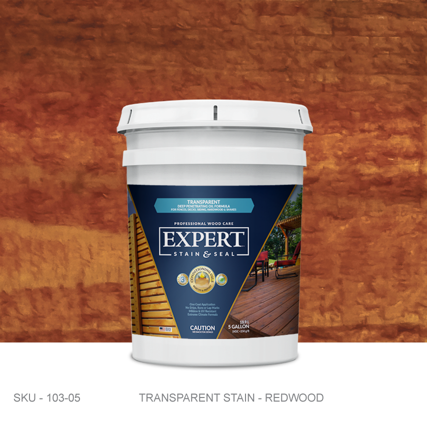 Transparent Fence, Deck, and Wood Stain & Sealer - Stain & Seal Experts Store