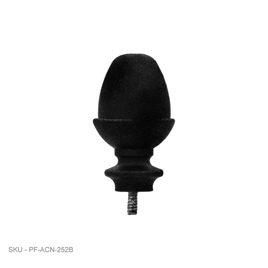 Post Caps Accent Finials - Acorn - Flag - Fence Armor